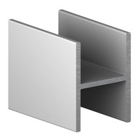 Рамка средняя без самореза ( разделительная) Серебро  6,0 АВД-0813