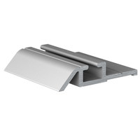 Направляющая нижняя одинарная Серебро (6,0) АВД-0701