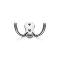 Крючок 2-х рожковый K2313CrM 46х30мм хром матовый