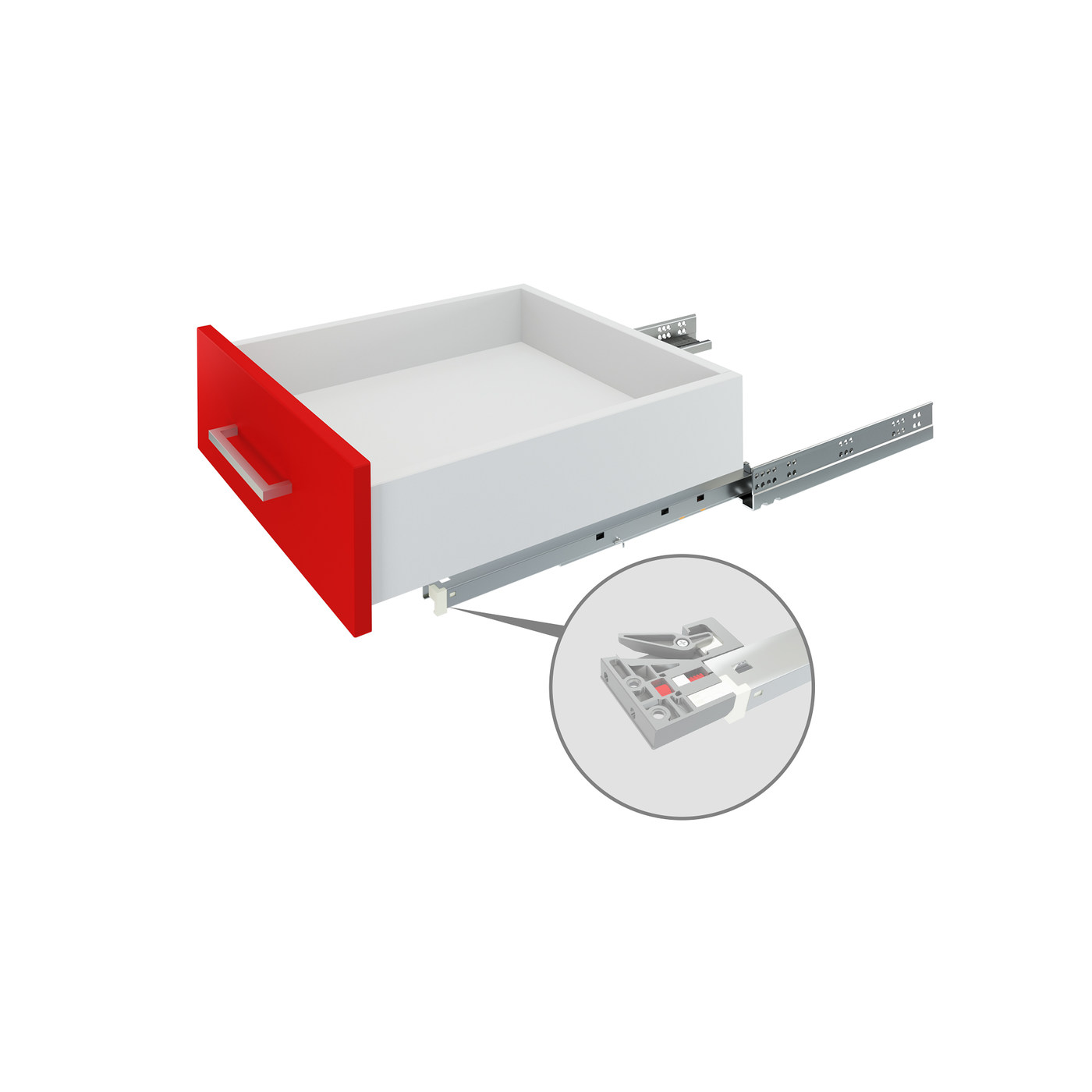 Направл. скрытого монтажа B-slide L-500 DB8881Zn/500 (БОЯРД)