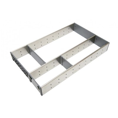 Поддон для столовых приборов 290х422мм, серый PC06/GR/290х422 БОЯРД