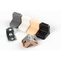 Уголок Коричневый металлич.с пластик. крышкой 16х20 ( ЕС )