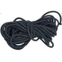 Резинка, d 7 (0с2085) - шнур, чёрный