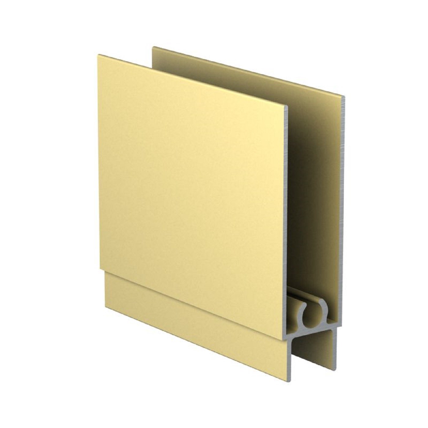 Профиль горизонт. нижний (нижняя рамка) Золото (6,0) АВД-0643