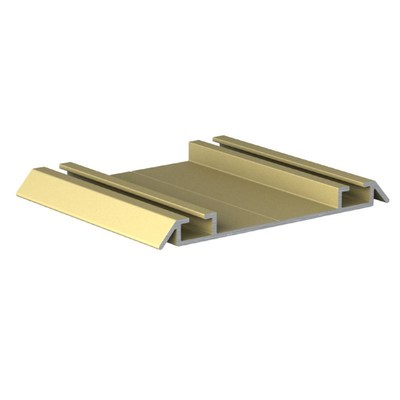 Направляющая нижняя двойная Золото (6,0) АВД-0713