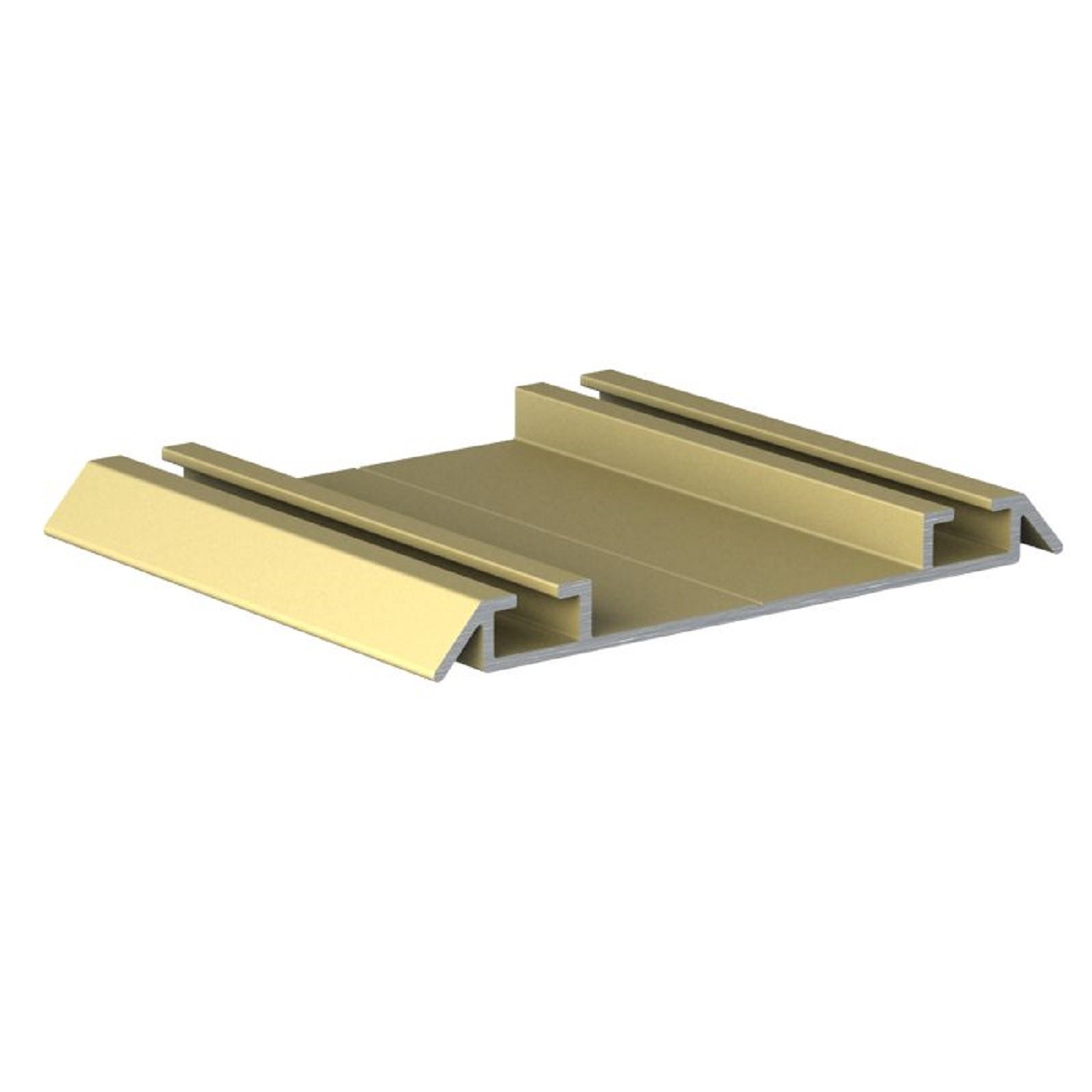 Направляющая нижняя двойная Золото (6,0) АВД-0713