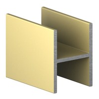 Рамка средняя без самореза ( разделительная) Золото  6,0 АВД-0813