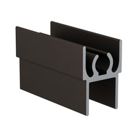 Профиль горизонт. верхний (верхняя рамка) Коньяк (6,0)АВД-0607