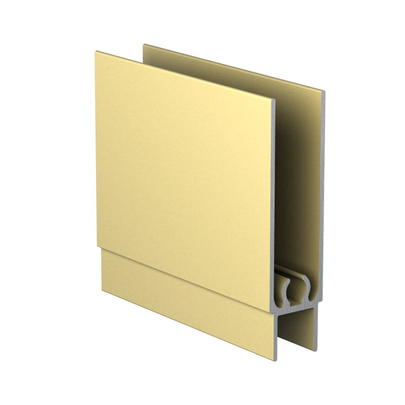 Профиль горизонт. нижний (нижняя рамка) Золото (6,0) АВД-0608