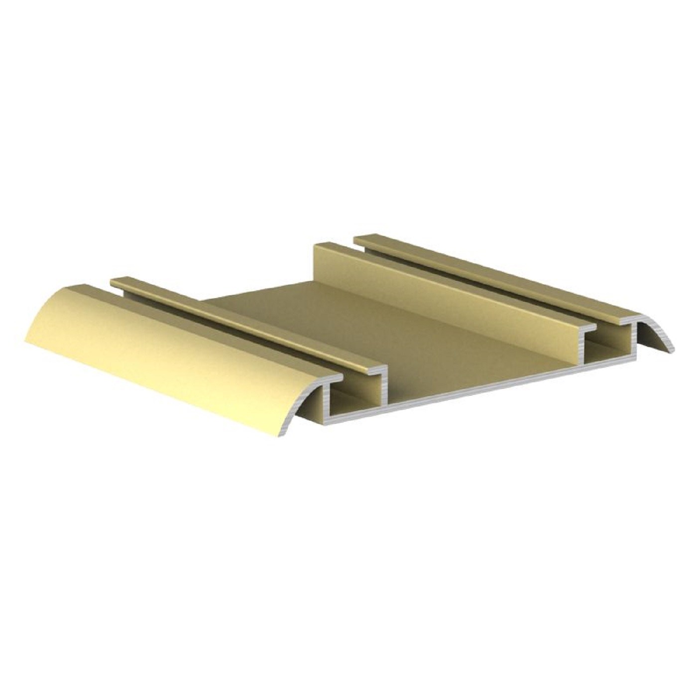 Направляющая нижняя двойная Золото (6,0) АВД-0711