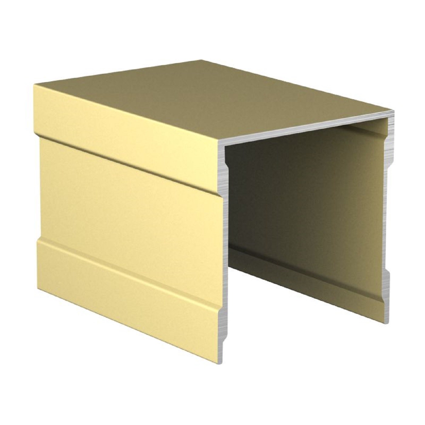 Направляющая верхняя одинарная Золото (6,0) АВД-0700