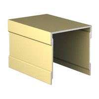 Направляющая верхняя одинарная Золото (6,0) АВД-0700