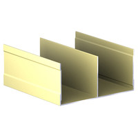 Профиль Золото направляющая верхняя 6,0 (НВ) АВД-0791