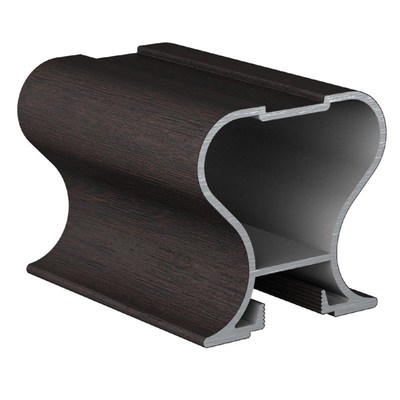 Профиль Венге темный Вертикальный симметричный  5,4