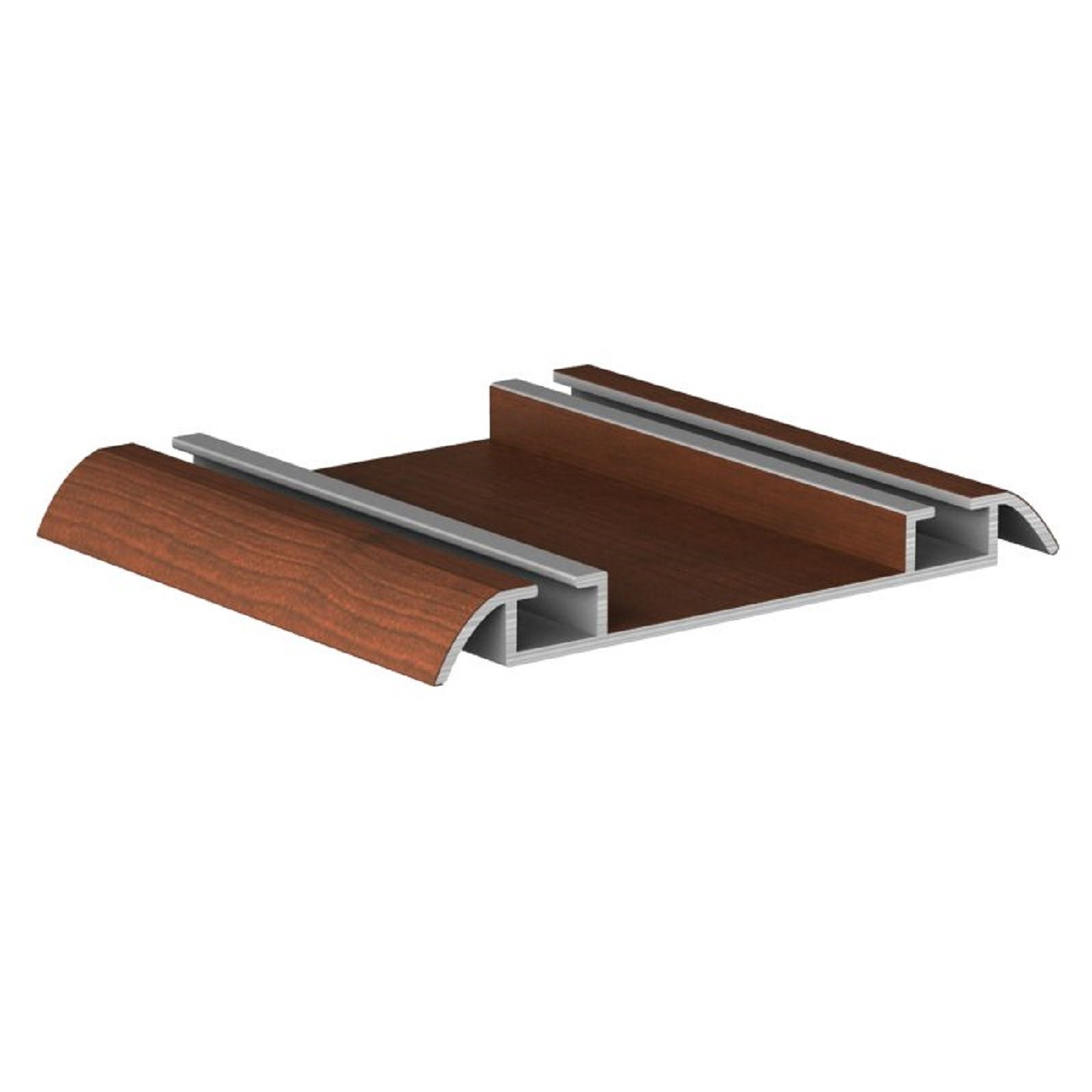 Профиль Вишня направляющая нижняя  6,0