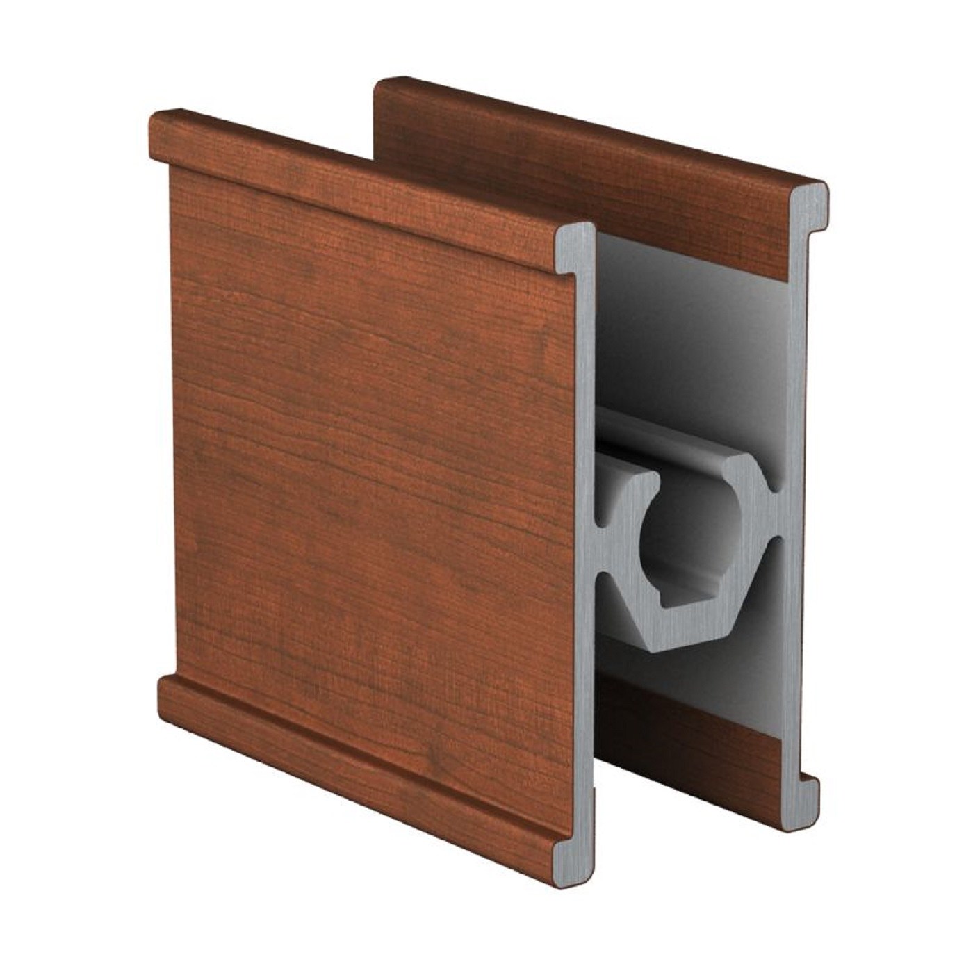 Профиль Вишня Разделительный под винт 6,0