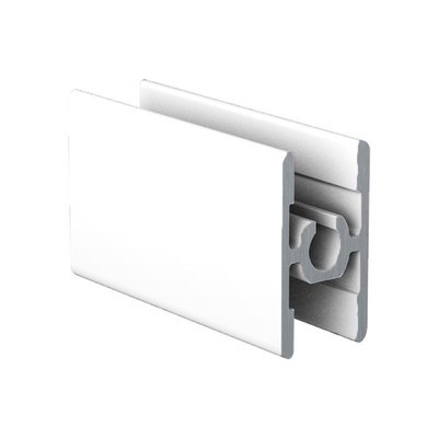 Рамка средняя с саморезом ( разделительная) RAL 9016 БЕЛЫЙ глянец 6,0 АВД-0610