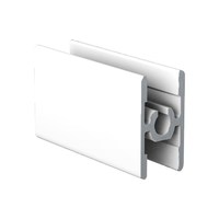 Рамка средняя с саморезом ( разделительная) RAL 9016 БЕЛЫЙ глянец 6,0 АВД-0610