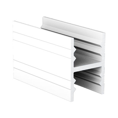 Рамка средняя без самореза ( разделительная) RAL 9016 БЕЛЫЙ глянец 6,0 АВД-0800