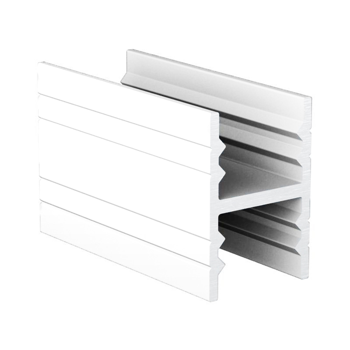 Рамка средняя без самореза ( разделительная) RAL 9016 БЕЛЫЙ глянец 6,0 АВД-0800