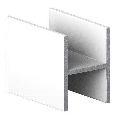 Рамка средняя без самореза ( разделительная) RAL 9016 БЕЛЫЙ глянец 6,0 АВД-0813