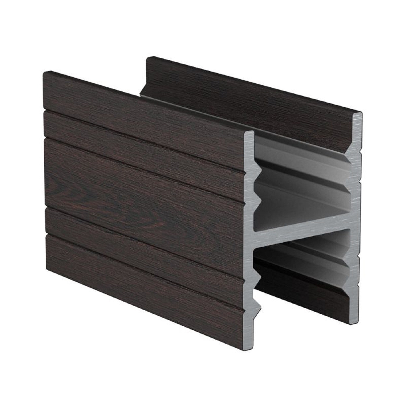 Профиль Венге темный разделительный 6,0 АВД-ПРБ