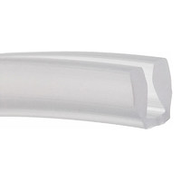 Уплотнитель силикон П-образный 4 мм (100м)