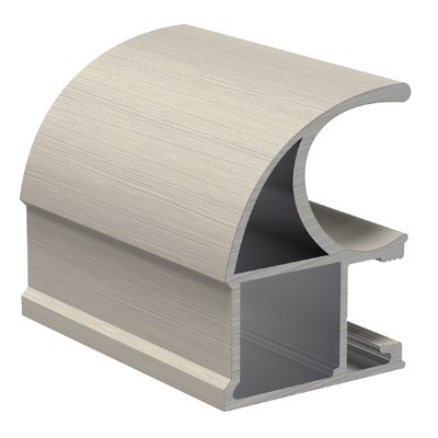 Профиль Лиственница Вертикальный асимметричный облегченый 5,4