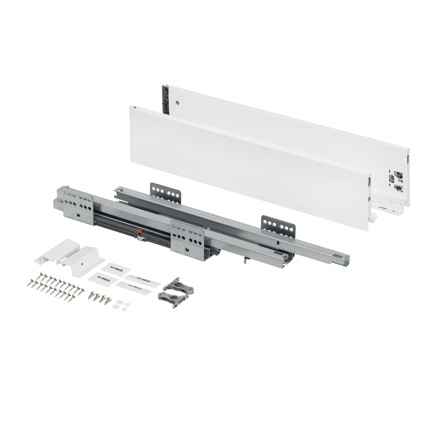 Slimbox Evolution L-450 H116 белый плавн.закр. ДСП16мм AKS 117767