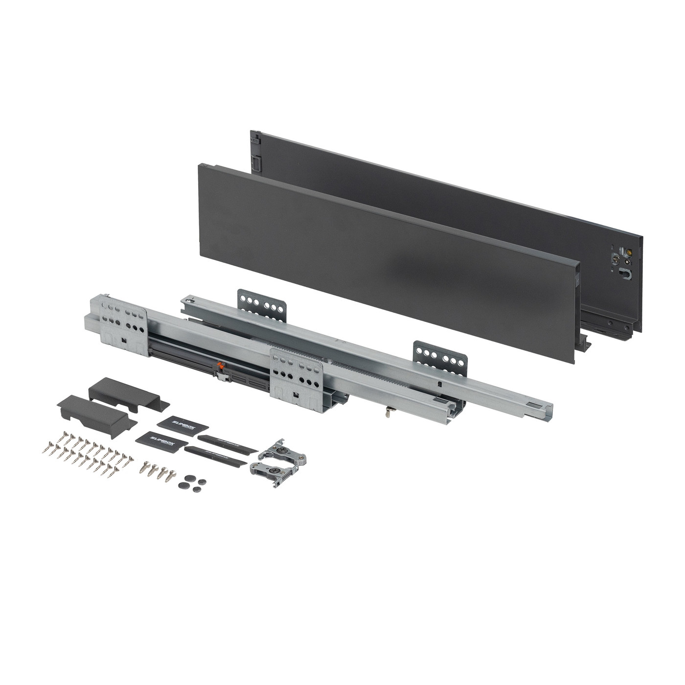 Slimbox Evolution L-450 H116 графит плавн.закр. ДСП16мм AKS 117768