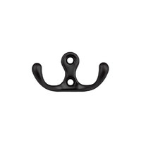 Крючок меб. двухрожковый мет. WP19 черный матовый GRIDLI 57289