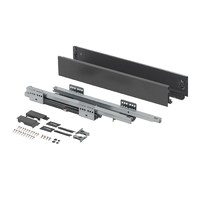 Slimbox Evolution L-500 H84 графит  плавн.закр. ДСП16мм AKS 117347