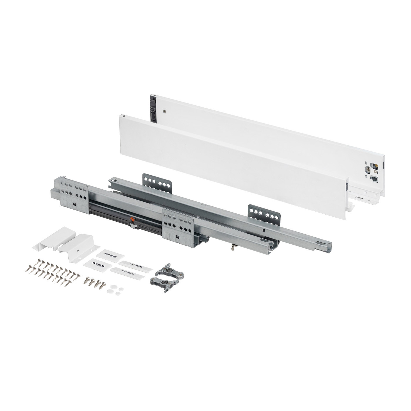 Slimbox Evolution L-350 H84 белый плавн.закр. ДСП16мм AKS 117713