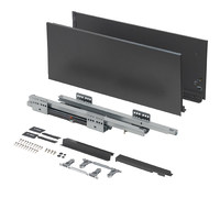 Slimbox EvolutionL 550 H199 графит  плавн.закр. ДСП16мм AKS 117829