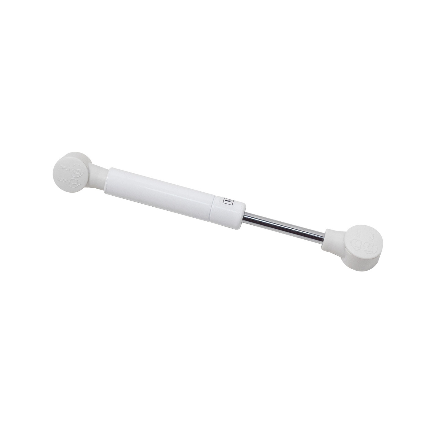 Подъемник газовый верхний 80N короткий белый AKS 95107