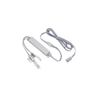 Выключатель бесконтактный на преграду, накладной/врезной, 12/24V, 60W/100W, D8мм, белый, AKS 85336