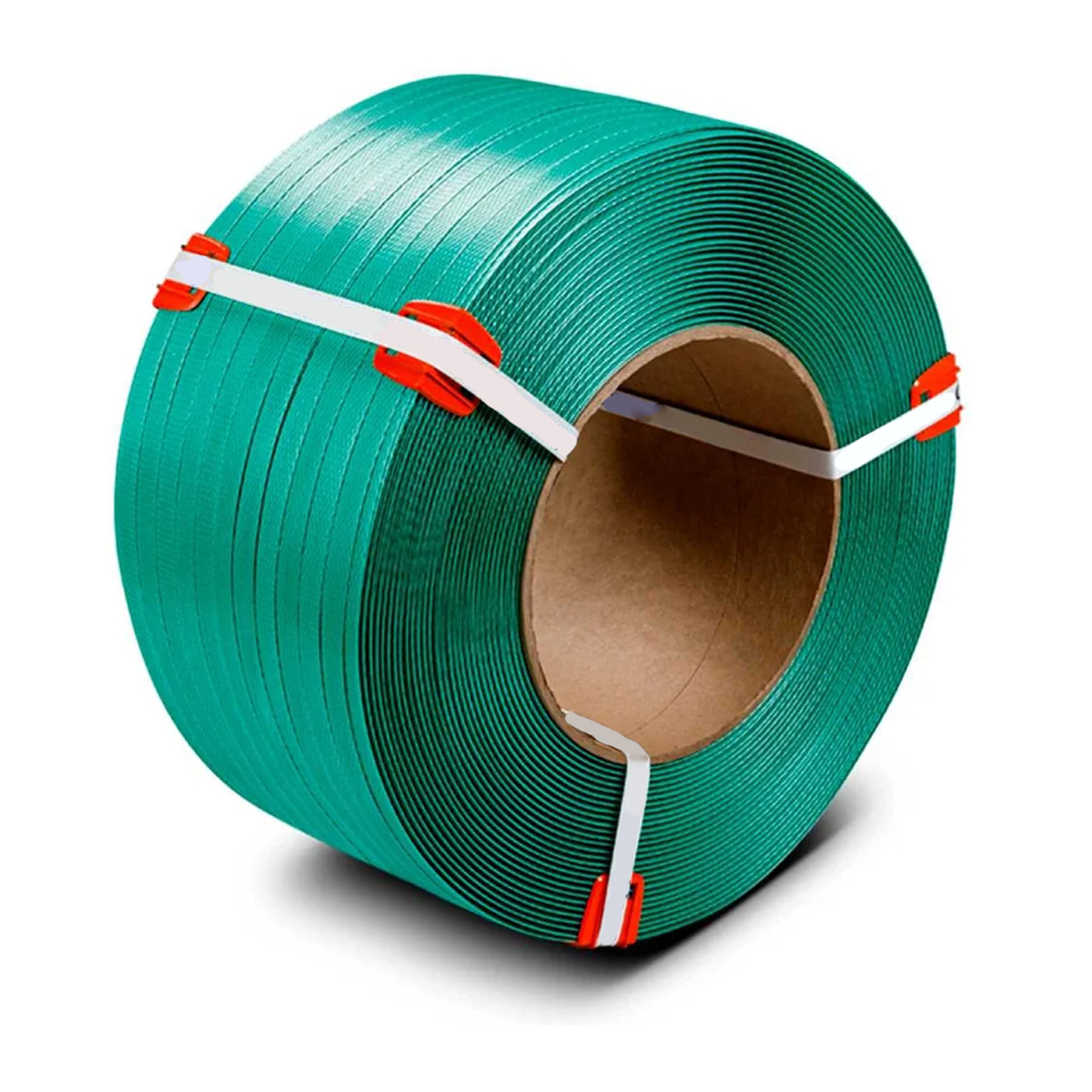 Лента ПП 15*0,8*2000 м, полуавтомат (зеленая)