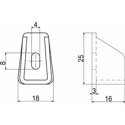 Держатель сетки для обуви, белый 10374