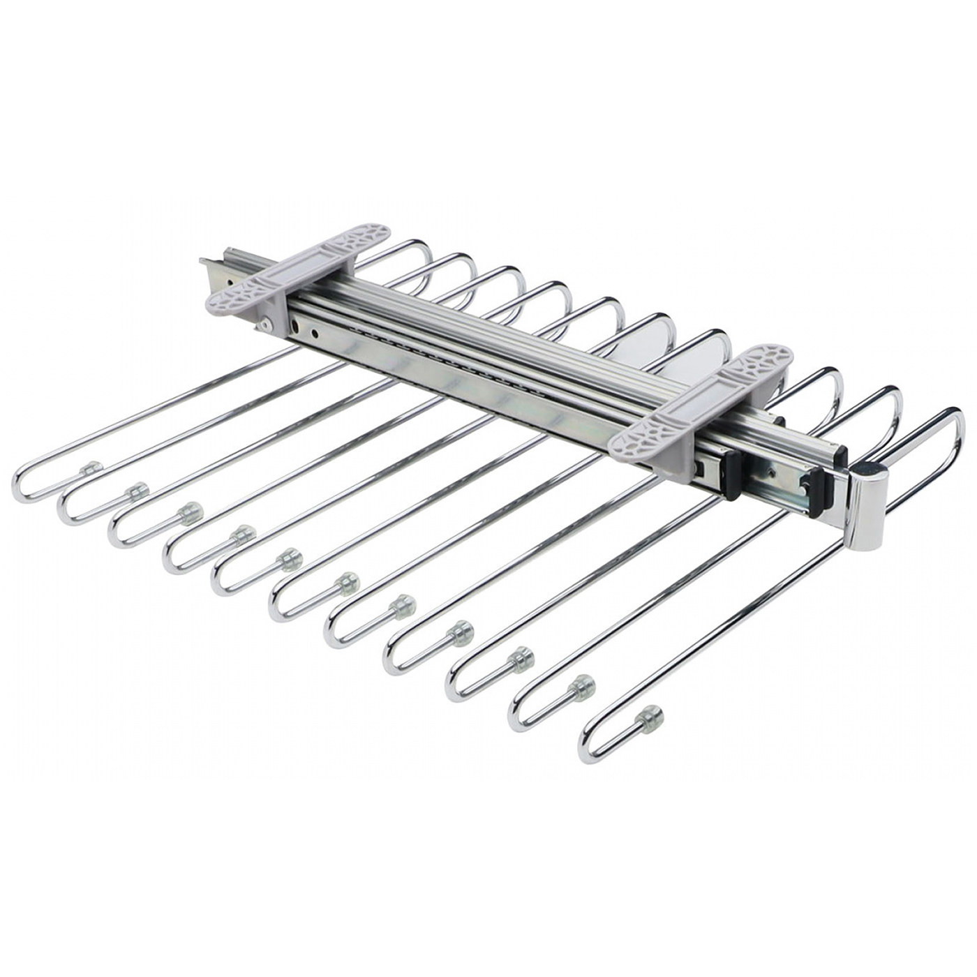 Вешалка выдвижная для брюк, верх. крепление AKS 39514