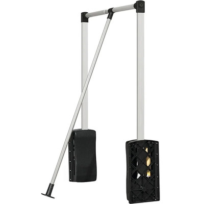 Вешалка-пантограф 83/115 (вн.р-р ящика 875-1200мм), сталь, черный AKS 12934