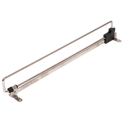 Вешалка выдвижная L350мм, хром (1уп20/80шт) AKS 76172