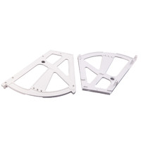 Крепление в шкаф для обуви двухрядное, белый РП AKS 22249