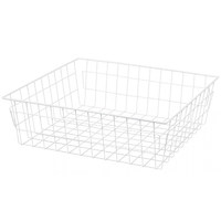 Корзина МД 60*150, белая, без направляющих AKS  57238