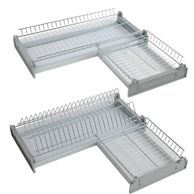 Корзина угловая 600*600 мм Хром AKS 78503