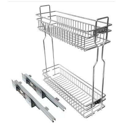 Корзина кух. W200мм, направл. скрытого монтажа BK200/DF ПАРТНЕР (1)