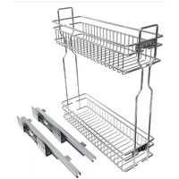 Корзина кух. W200мм, направл. скрытого монтажа BK200/DF ПАРТНЕР (1)