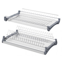 Сушка GRIDLI L-500, с профилем ДСП 16мм, стль, хром AKS 103254