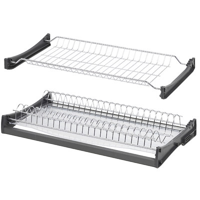 Сушка на 600 HUGO с профилем нерж. сталь, хром AKS 113247