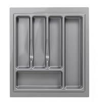 Лоток для столовых приборов 450 STANDARТ, 380*430 металлик AKS 104713