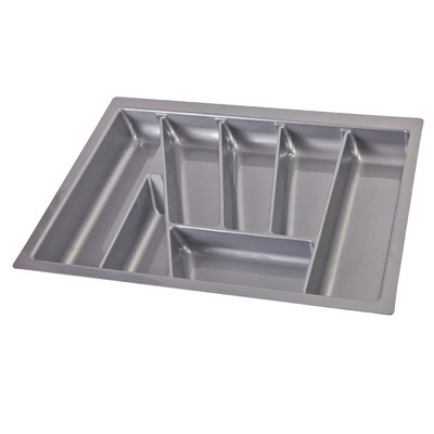 Лоток для столовых приборов 600 VERSO металлик 530*430 AKS 13444
